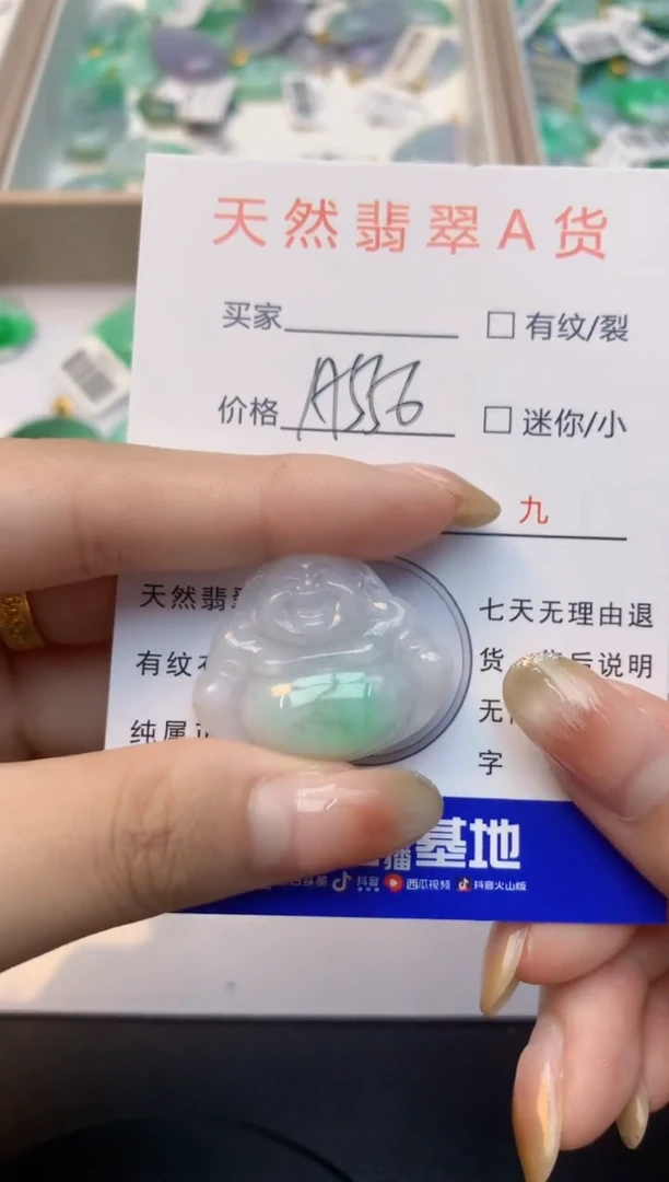 颈饰未镶嵌翡翠天然缅甸A货翡翠