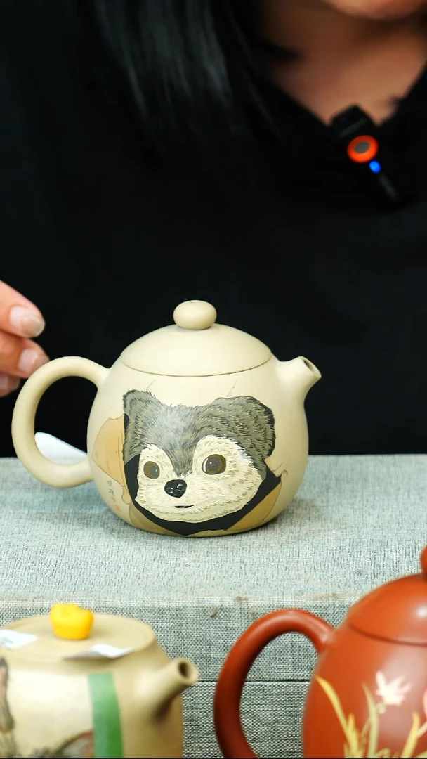 壶黄倩建水紫陶完品 73