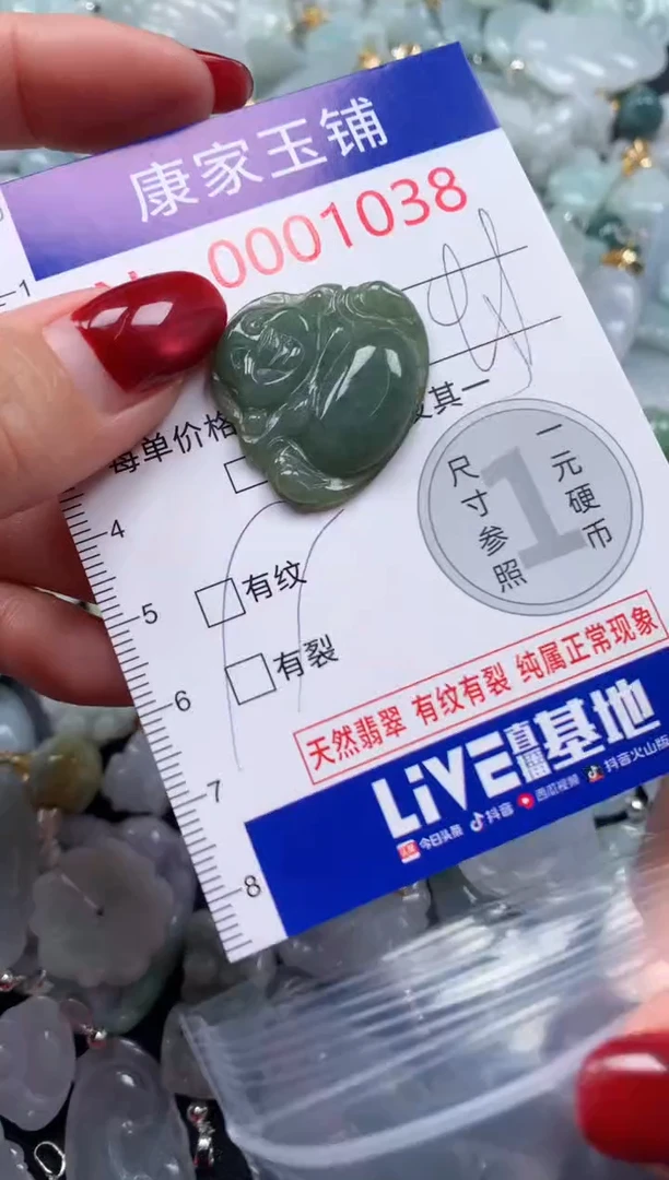颈饰未镶嵌翡翠1038