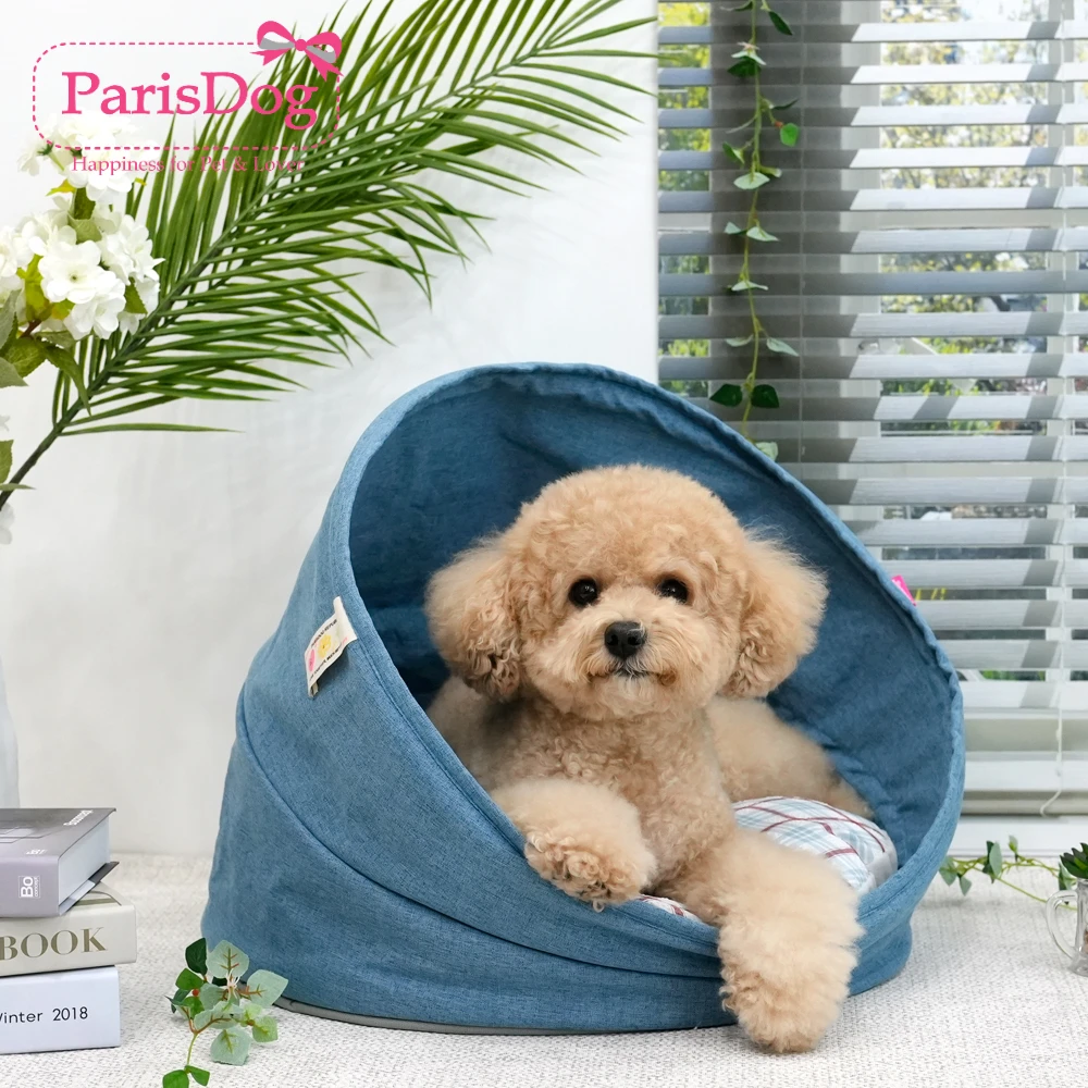 韩国【parisdog】韩国品牌假日摇篮型猫窝狗窝可折叠便携床垫