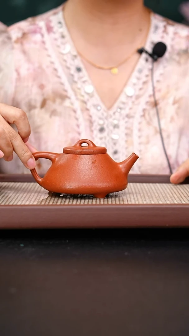茶壶紫砂全手工纯降坡子冶石瓢200