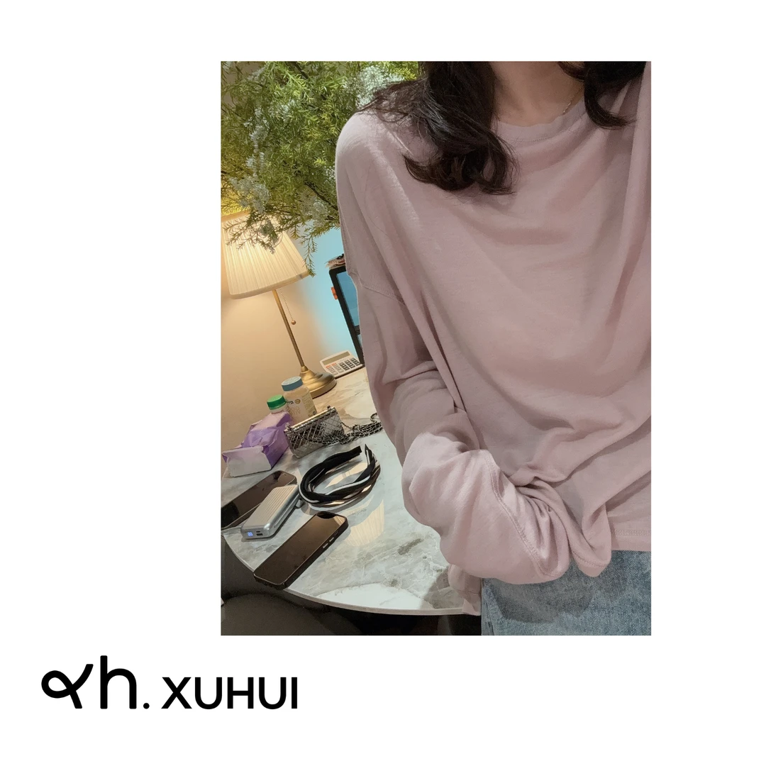 XUHUI-不规则时尚百搭T恤