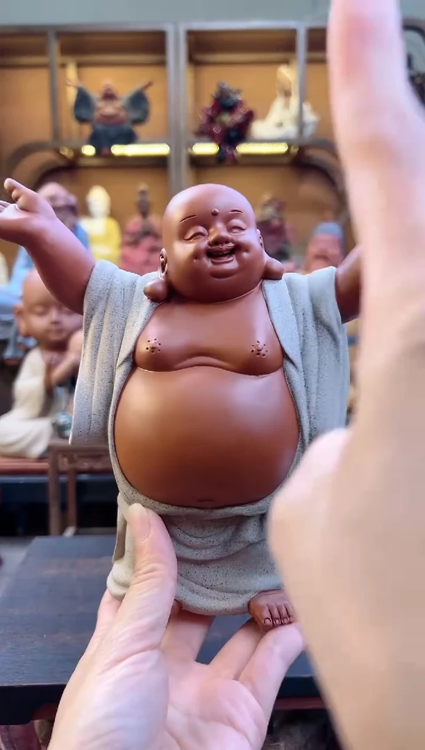 紫砂茶宠器闵茶宠摆件