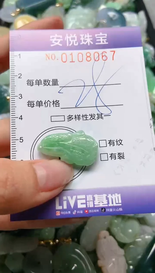 【闪购商品】翡翠颈饰未镶嵌闪购0108067