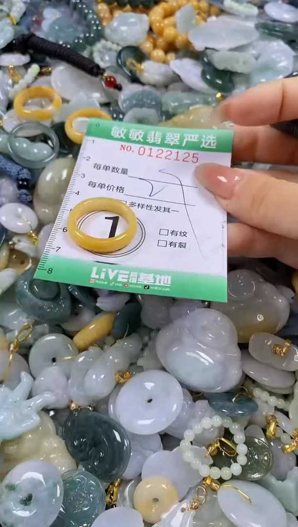 【闪购商品】翡翠颈饰未镶嵌闪购0122125