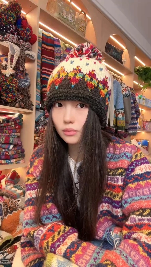 羊毛激光羊毛帽子