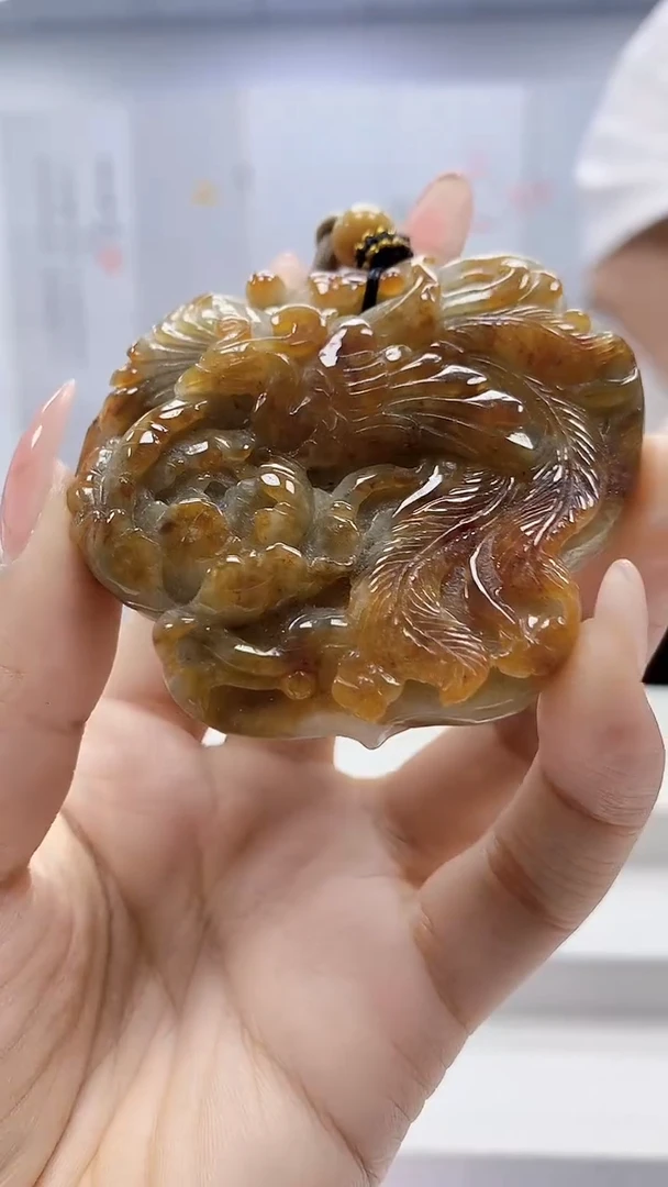 未镶嵌定制翡翠4917ty-毛货挂件66