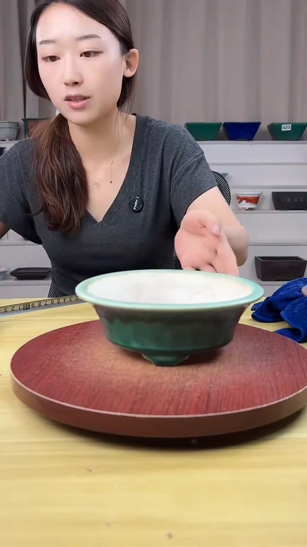 紫砂花盆浅草紫砂花盆