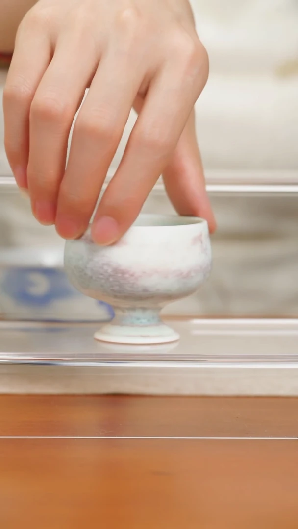 【闪购商品】景德镇正春堂汝窑矮脚小杯