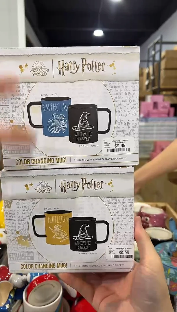 瓷片分院帽变色杯 颜色随机发