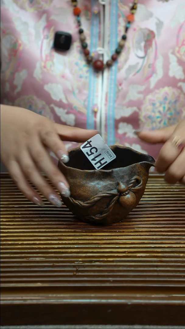 万古烧粗陶手工茶具