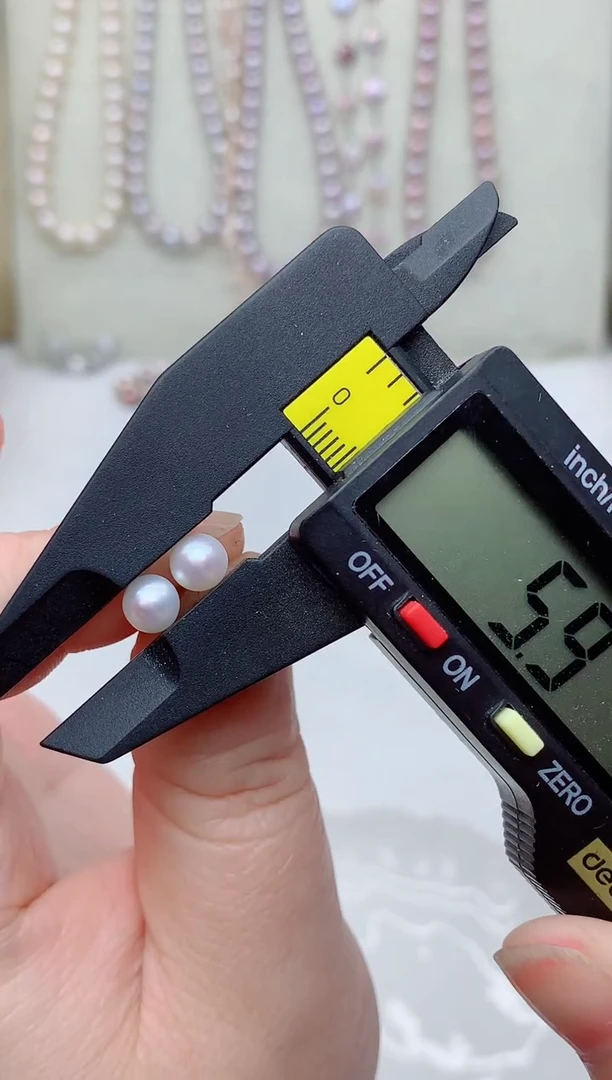 未镶嵌耳饰淡水珍珠多样性发其一【非无瑕】