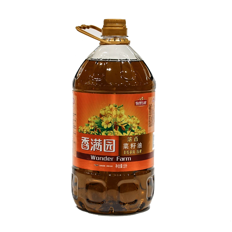 香满园浓香菜籽油 5L