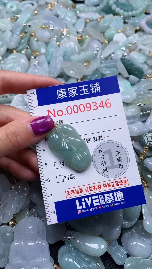 颈饰未镶嵌翡翠9346