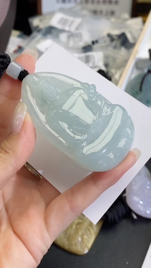 翡翠未镶嵌颈饰缅甸天然翡翠