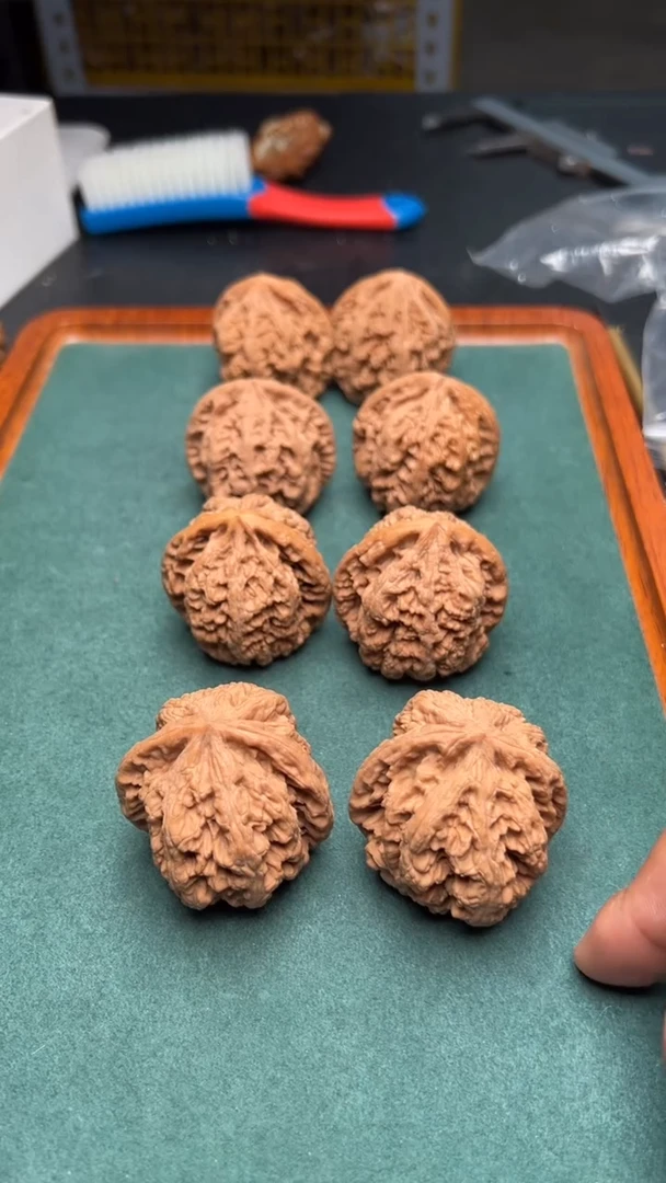 文玩核桃把件44粗筋