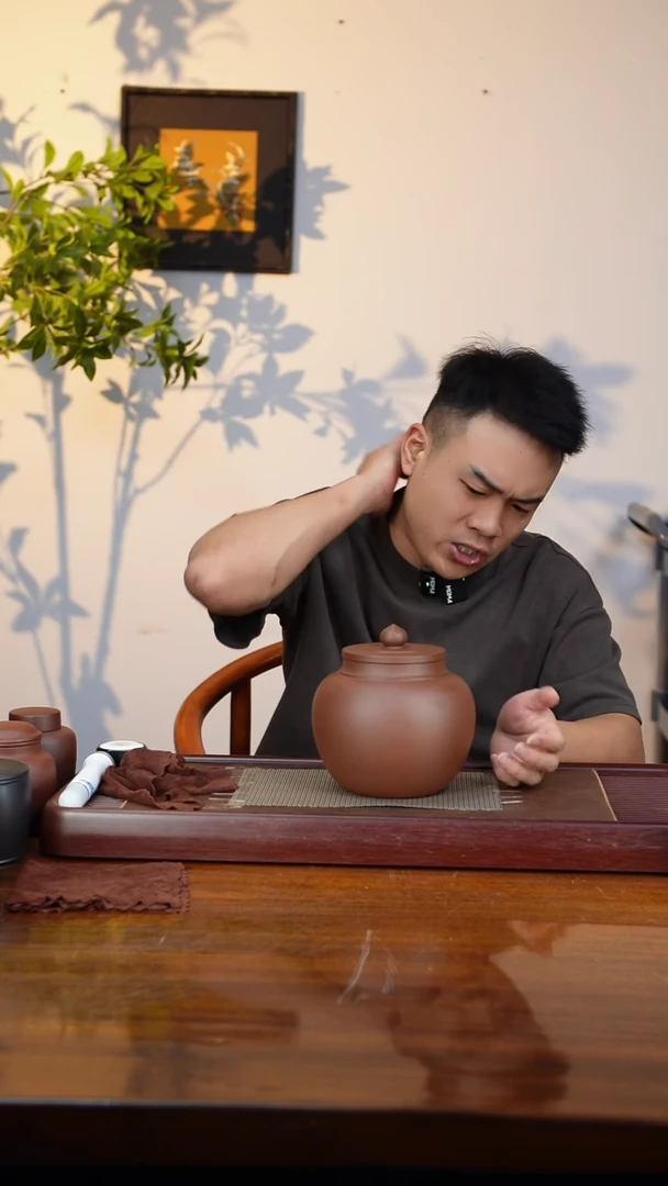 宜兴原矿紫砂茶叶罐