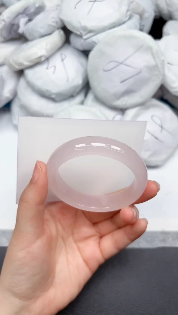 未镶嵌手镯石英质玉125-54.8