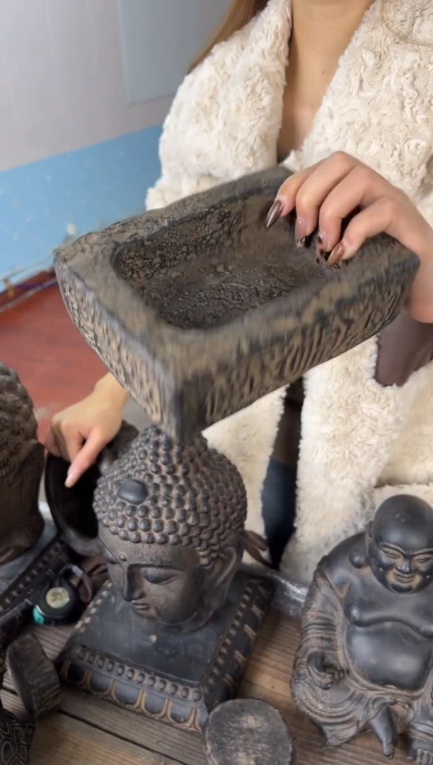 陶土【火山泥】福字汉砖