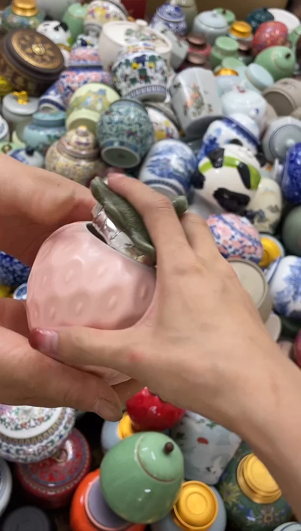 摆件孤品茶叶罐密封罐储物罐直播间临时链接浮力