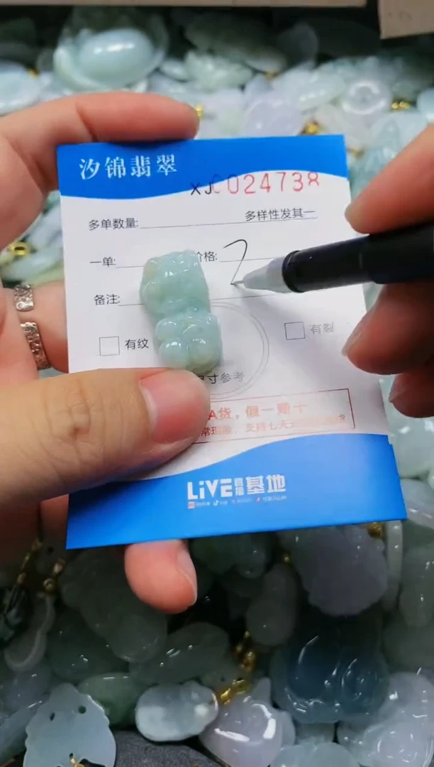 翡翠未镶嵌颈饰闪购商品0024738