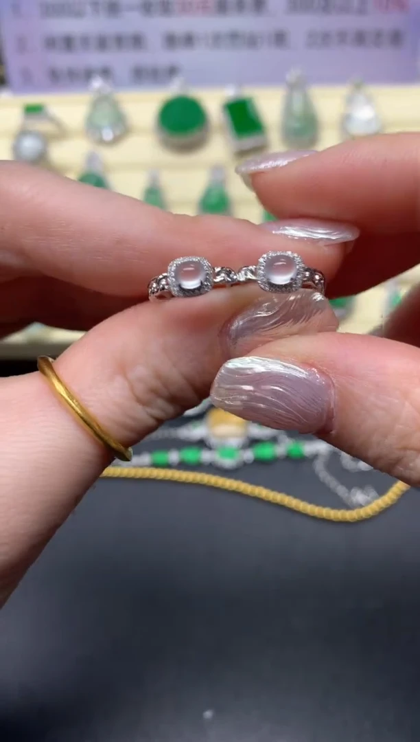 【闪购商品】翡翠耳饰18K金镶嵌耳饰|1800+180