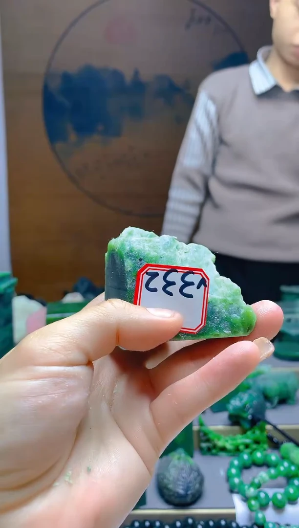 【闪购商品】和田玉（碧玉）珠宝半成品未镶嵌1