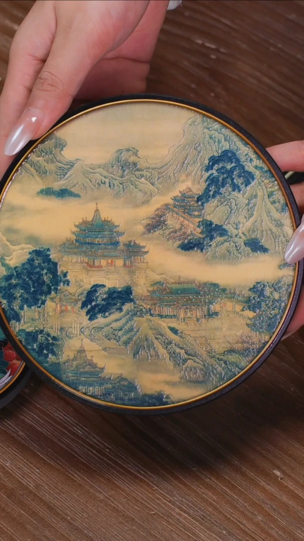 壹藏贰宝蓬莱仙境大垫子一片