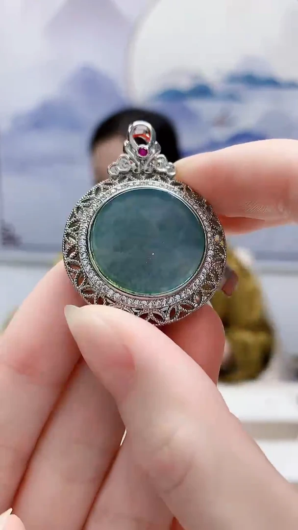 颈饰未镶嵌翡翠4852ry-jj挂件149