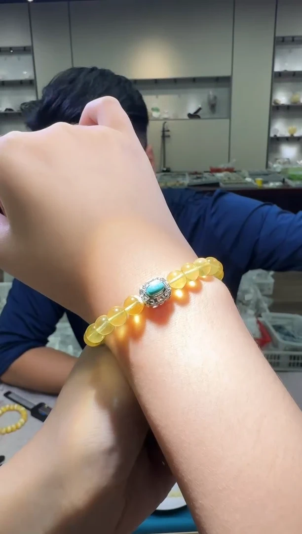 手链琥珀未镶嵌多样性发一件 084