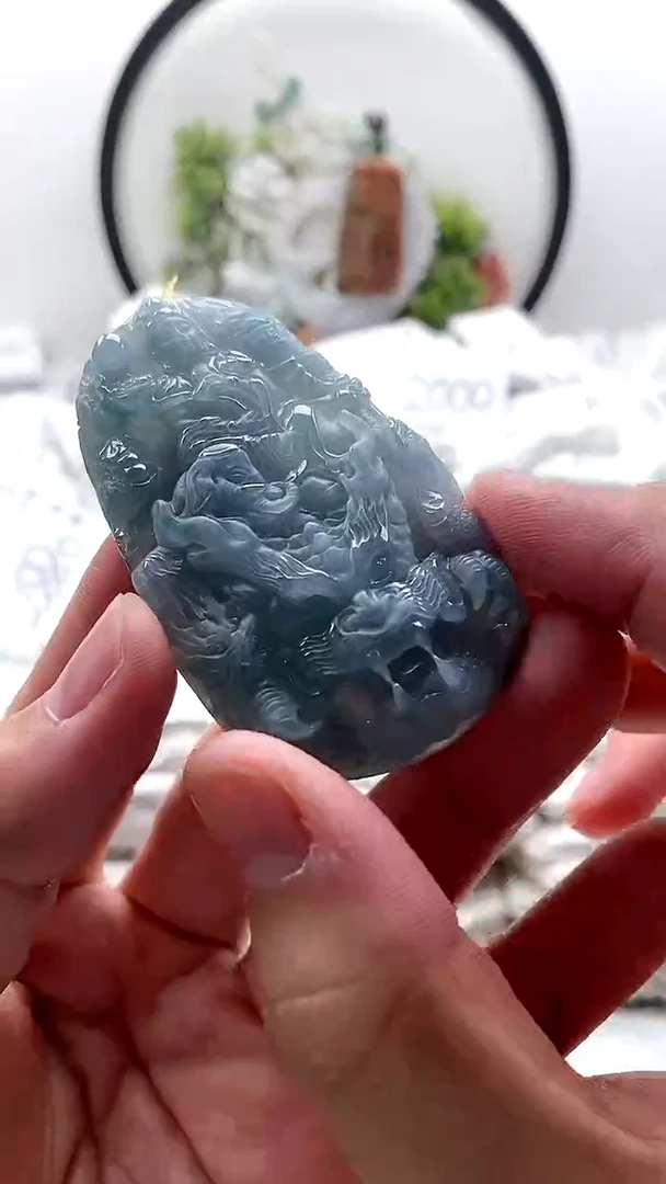 颈饰未镶嵌翡翠普贤