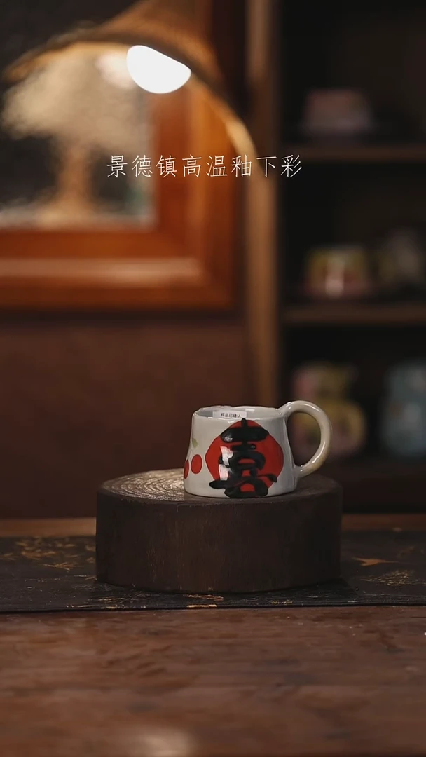陶瓷景德镇高温釉下手绘陶瓷174