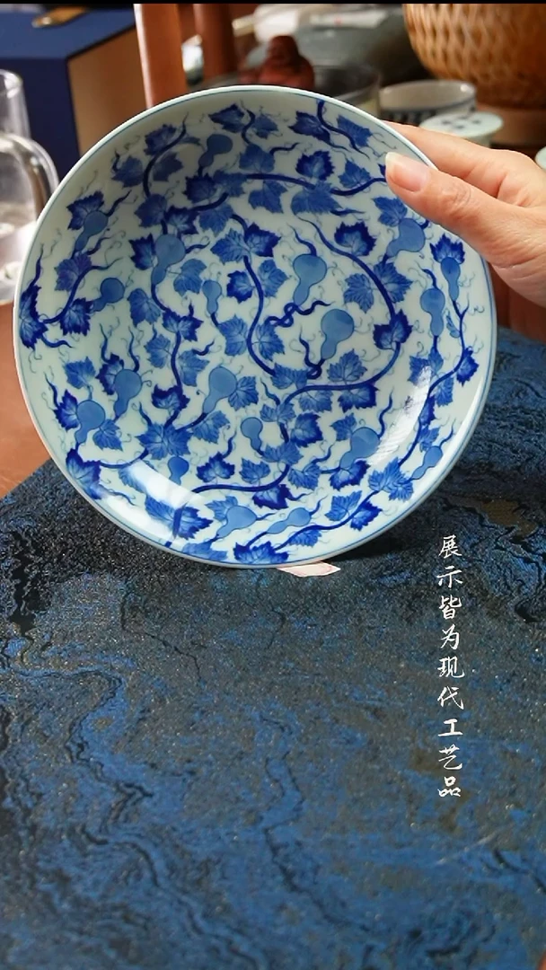 景德镇陶瓷葫芦壶承