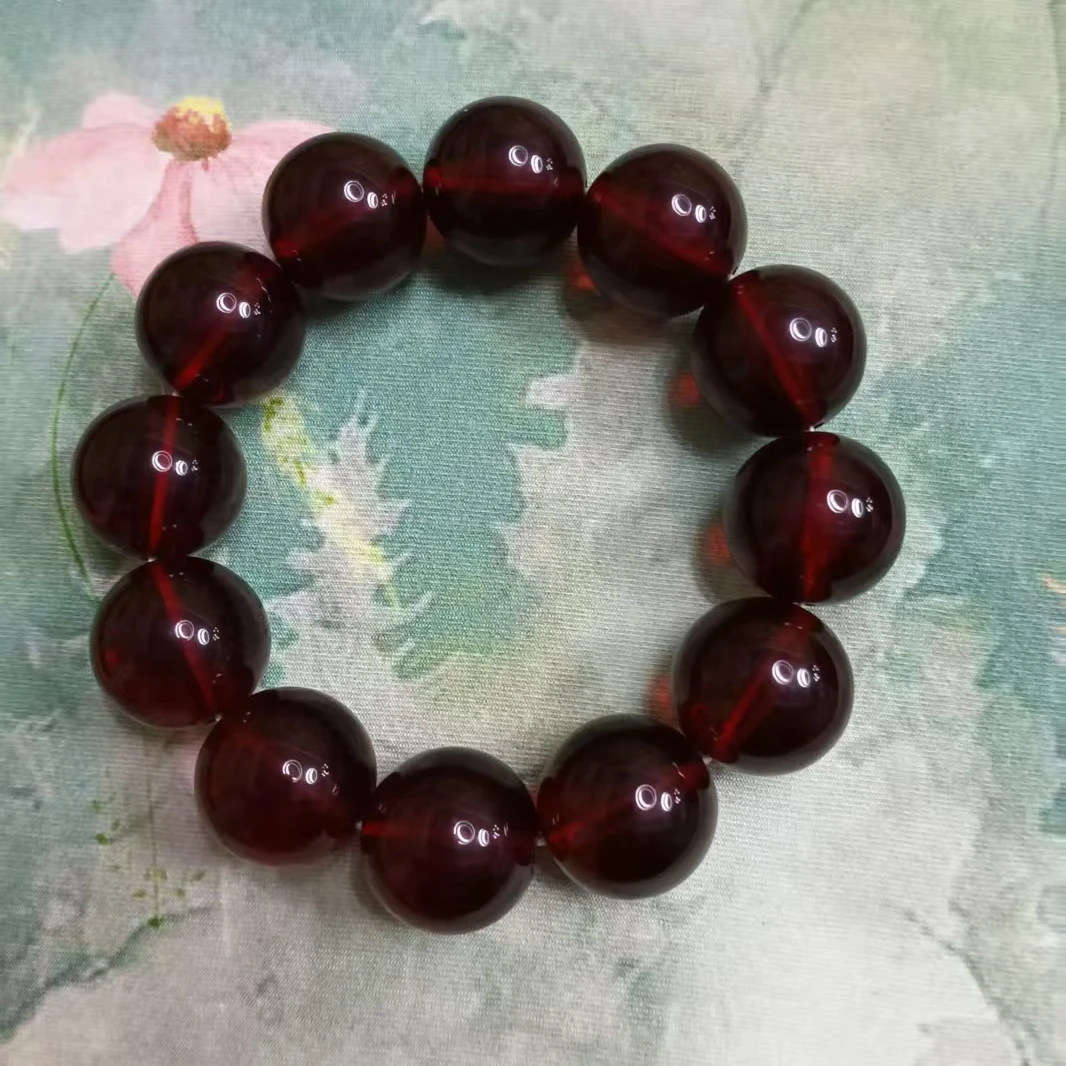 主播推荐！血珀蜜蜡手串