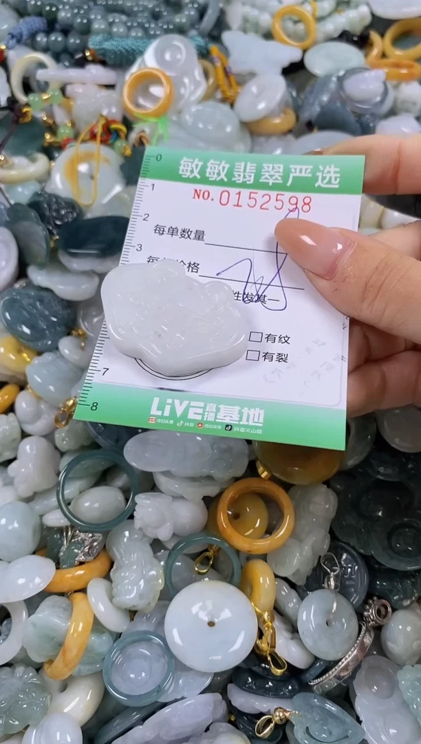 翡翠未镶嵌颈饰闪购0152598