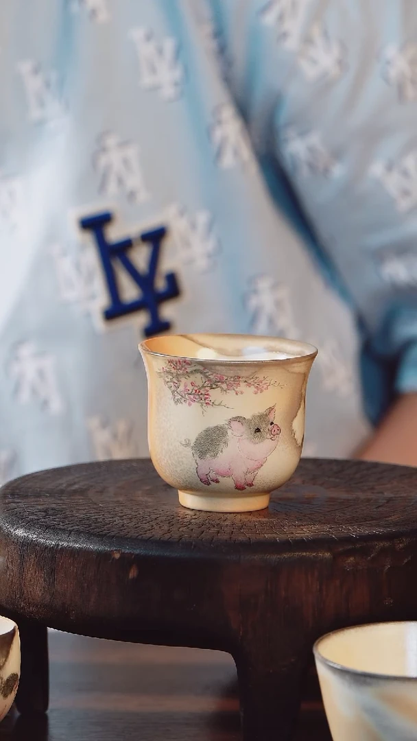 ?****你艺然堂手工手绘茶器