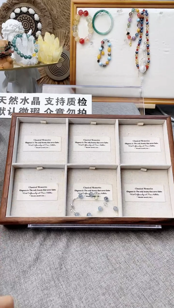 银S925镶嵌手串水晶s****v蓝兔毛
