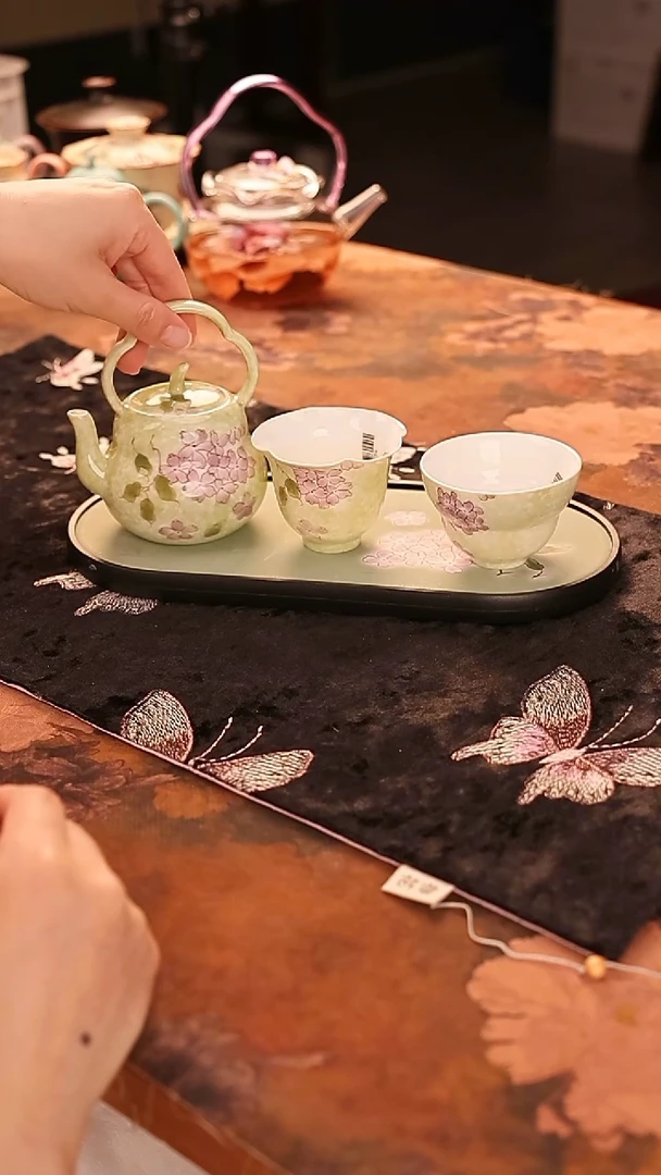 陶瓷茶具（无礼盒无茶席）@@A12772