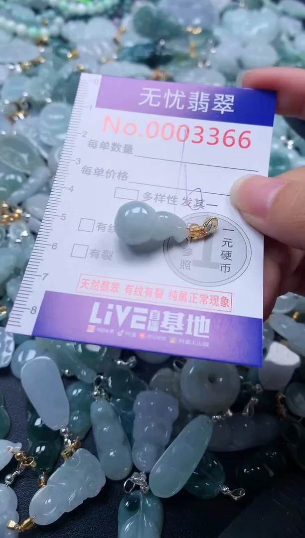 颈饰未镶嵌翡翠3366