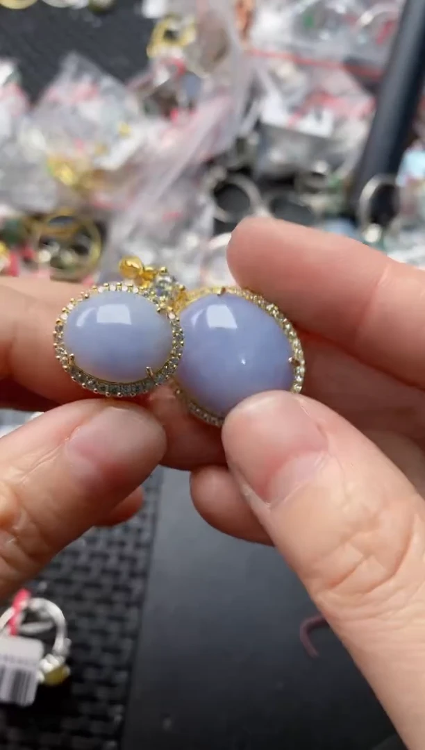 银S925镶嵌戒指翡翠101010