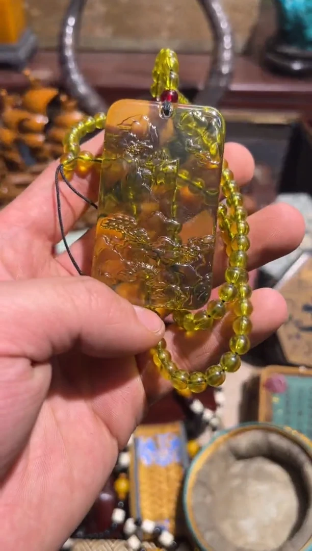 【闪购商品】琥珀颈饰未镶嵌34羊羊羊羊羊羊羊羊