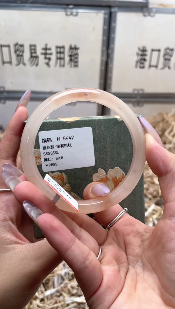 未镶嵌手镯石英质玉N5442
