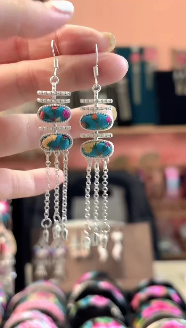 织绣艺枝独绣手工饰品201