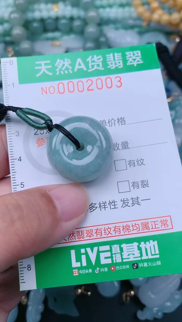 翡翠未镶嵌颈饰.0002003