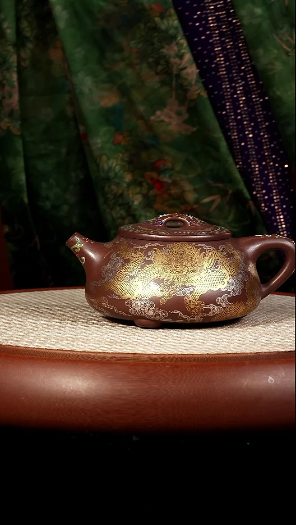 茶壶紫砂【kb074】石瓢宜兴紫砂ZLM