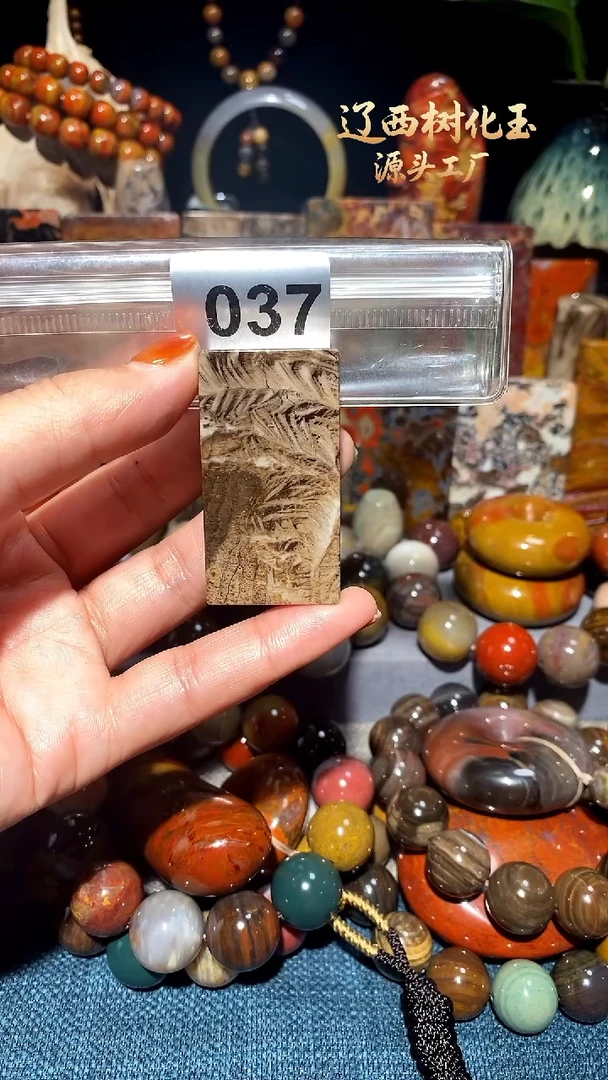 未镶嵌-硅化玉天然北票硅化玉吊坠