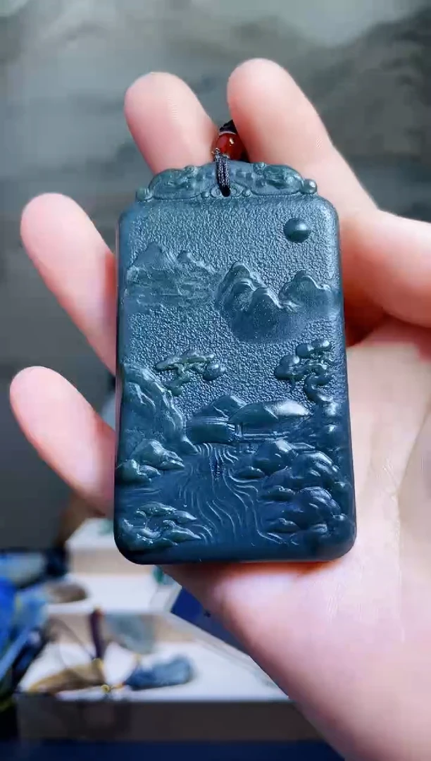 颈饰未镶嵌和田玉1