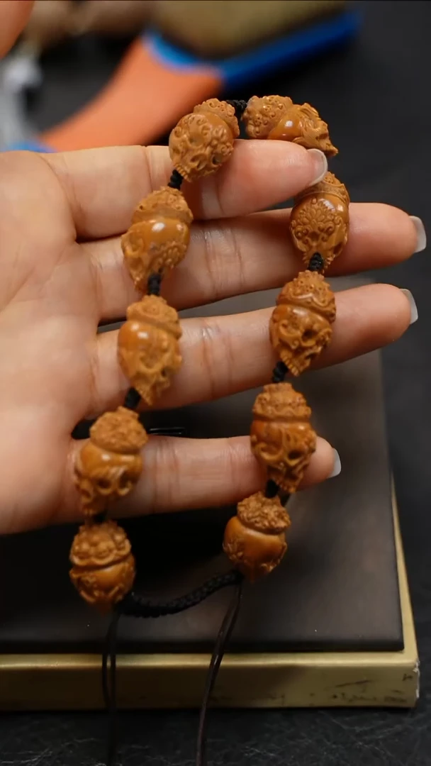 橄榄核手串/手链九林精品核雕