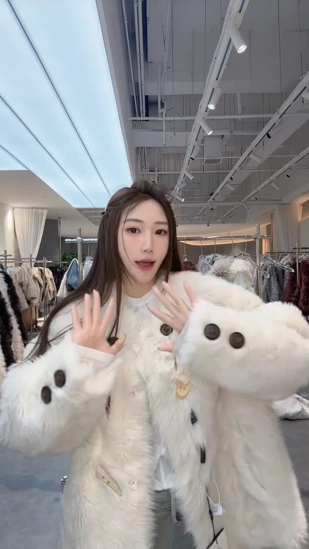 托斯卡纳羊皮羊毛59805白色