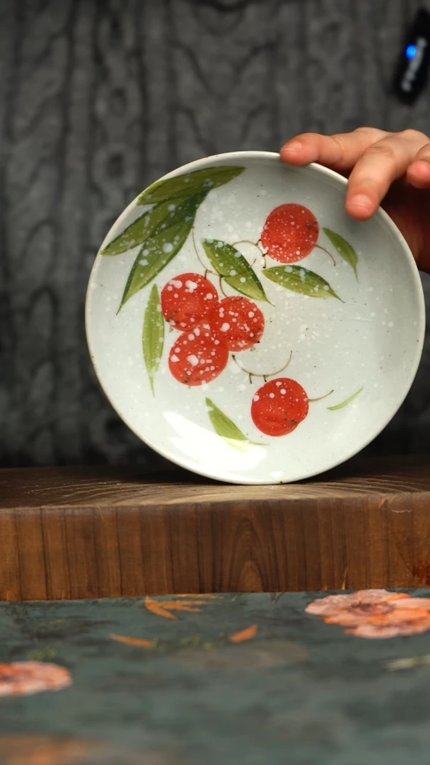 杯釉下彩手工手绘同款陶器